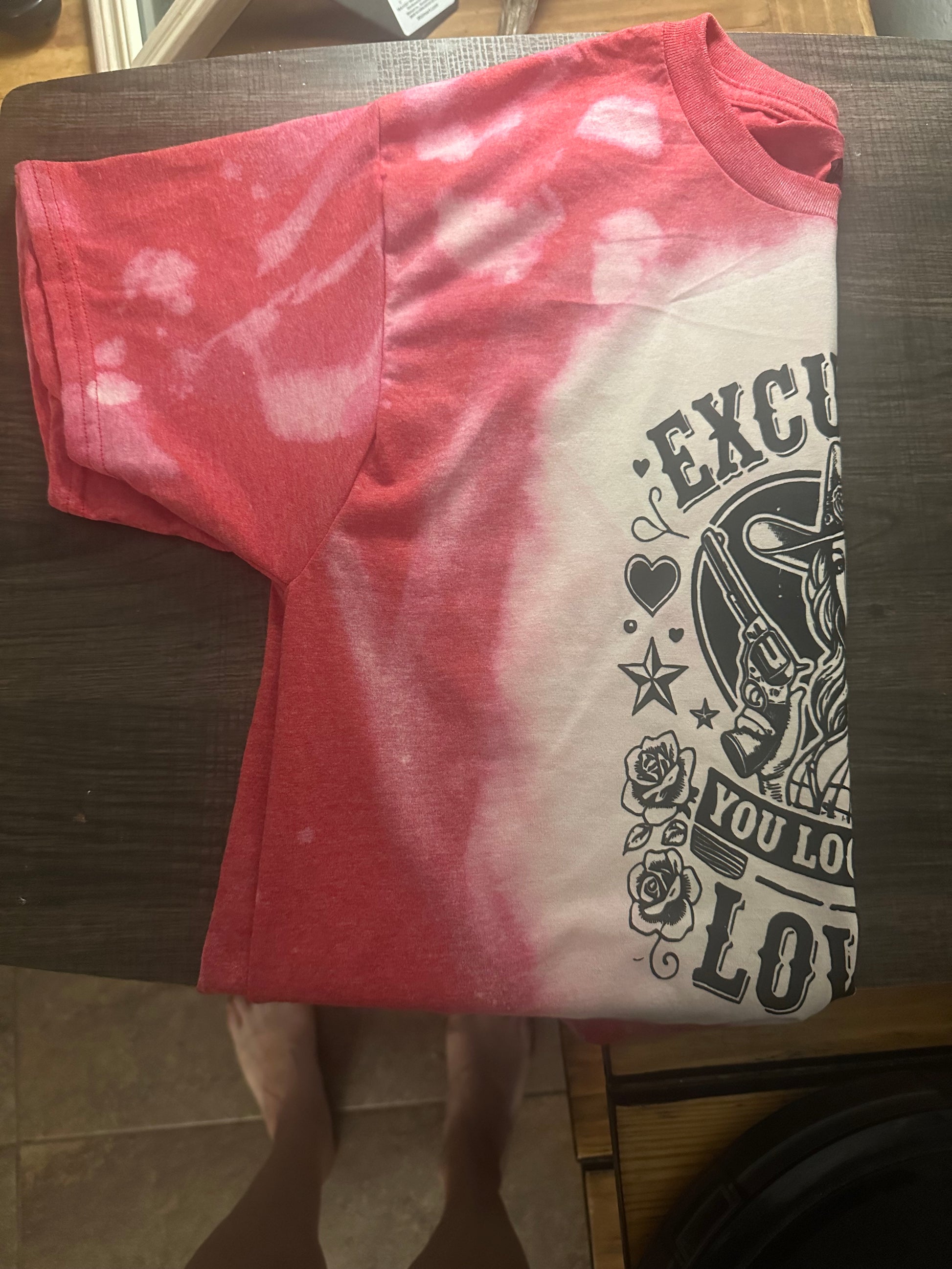 Excuse me Bleached T-Shirt
